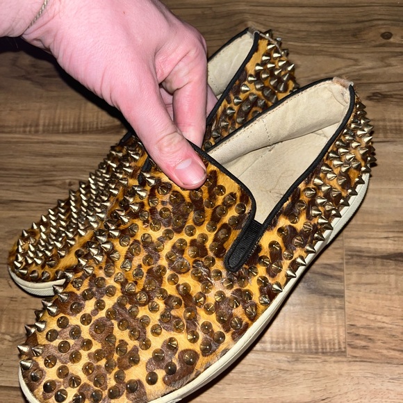 Christian Louboutin slip on studded sneakers - Picture 4 of 12